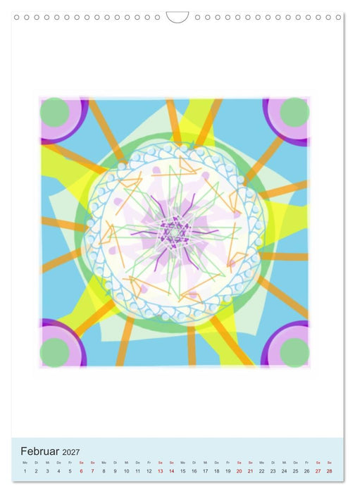 Transluzent-Mandalas (CALVENDO Wandkalender 2027)