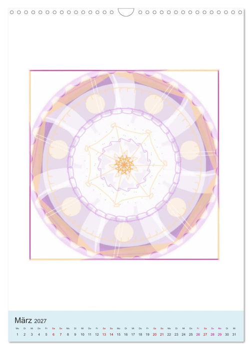Transluzent-Mandalas (CALVENDO Wandkalender 2027)