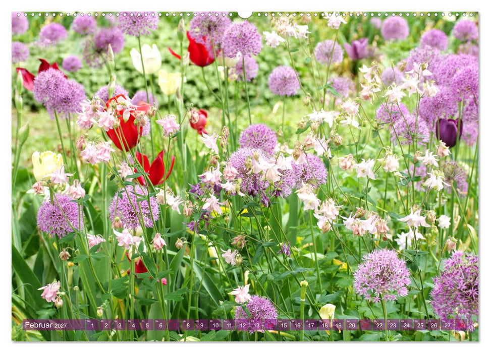 Beschwingte Blumenwelt (CALVENDO Premium Wandkalender 2027)