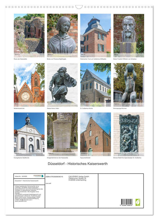 Düsseldorf - Historisches Kaiserswerth (CALVENDO Wandkalender 2027)