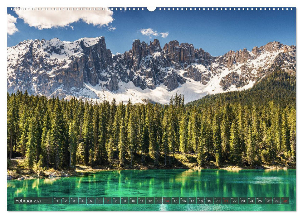 Dolomiten - Traumhafte Berglandschaften (CALVENDO Premium Wandkalender 2027)