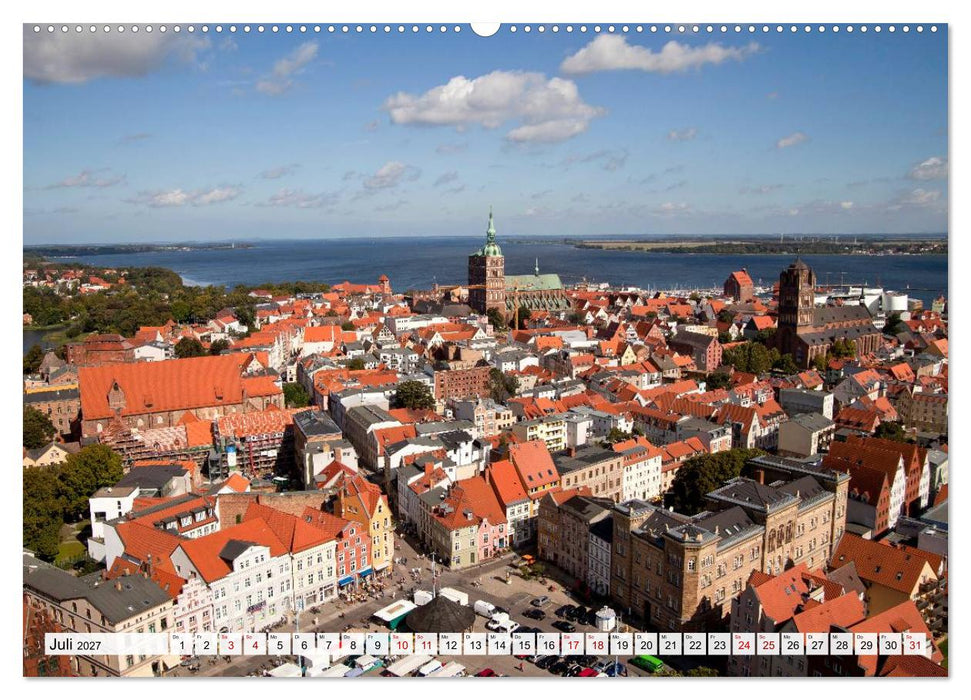 Deutsche Stadtansichten (CALVENDO Premium Wandkalender 2027)