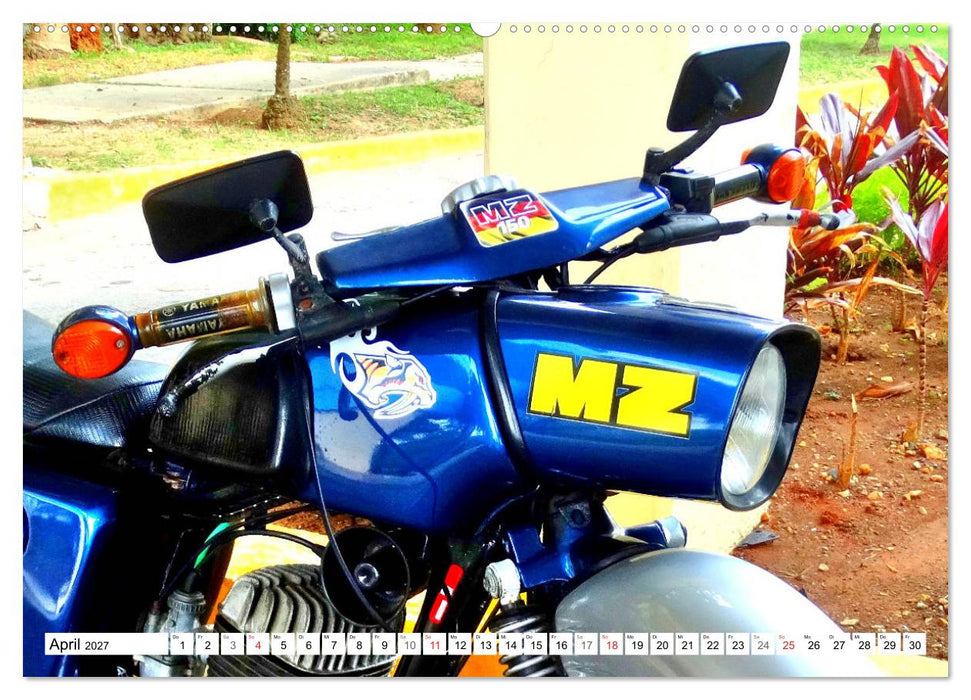 Motorrad-Legende MZ TS 150 - Ein Exportschlager der DDR (CALVENDO Wandkalender 2027)