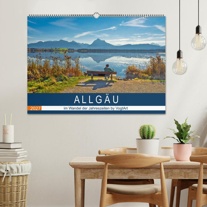 ALLGÄU, im Wandel der Jahreszeiten. (CALVENDO Wandkalender 2027)