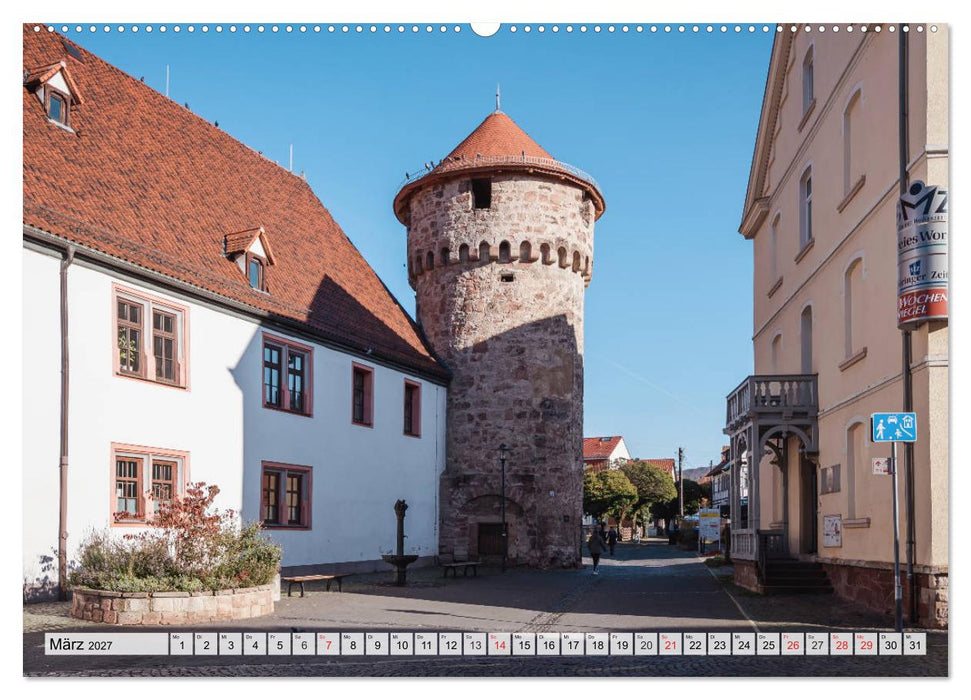 Fachwerk in Schmalkalden (CALVENDO Wandkalender 2027)
