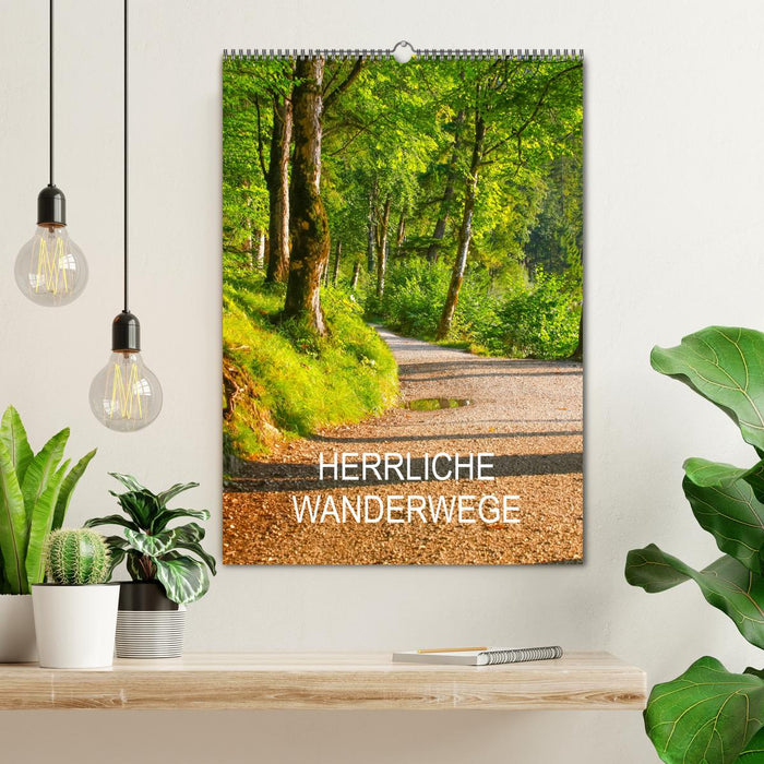 Herrliche Wanderwege (CALVENDO Wandkalender 2027)