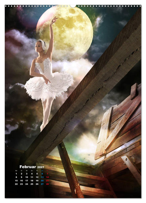 Ballerinen - Anmut, Eleganz und Leichtigkeit (CALVENDO Premium Wandkalender 2027)