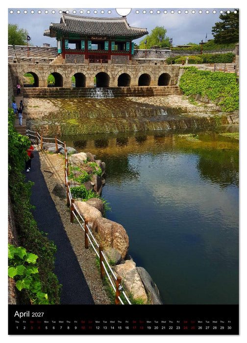 IMAGES OF SOUTH KOREA, THE LAND OF THE MORNING CALM (CALVENDO Monthly Calendar 2027)