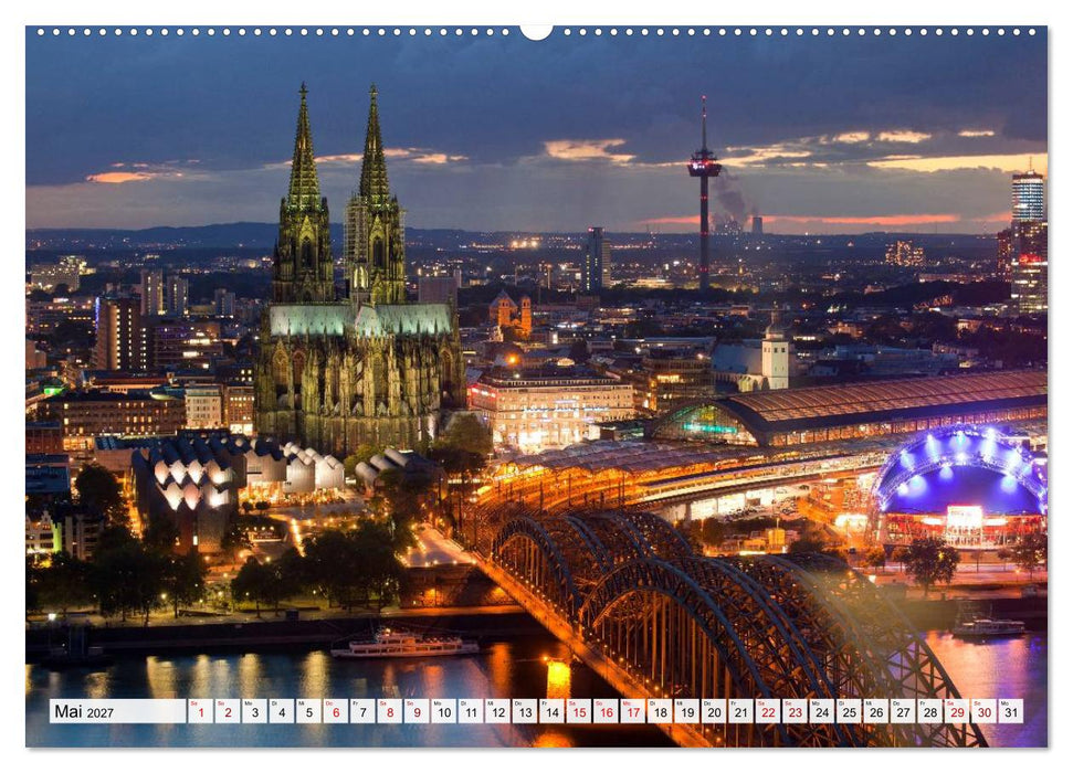 Deutsche Stadtansichten (CALVENDO Wandkalender 2027)