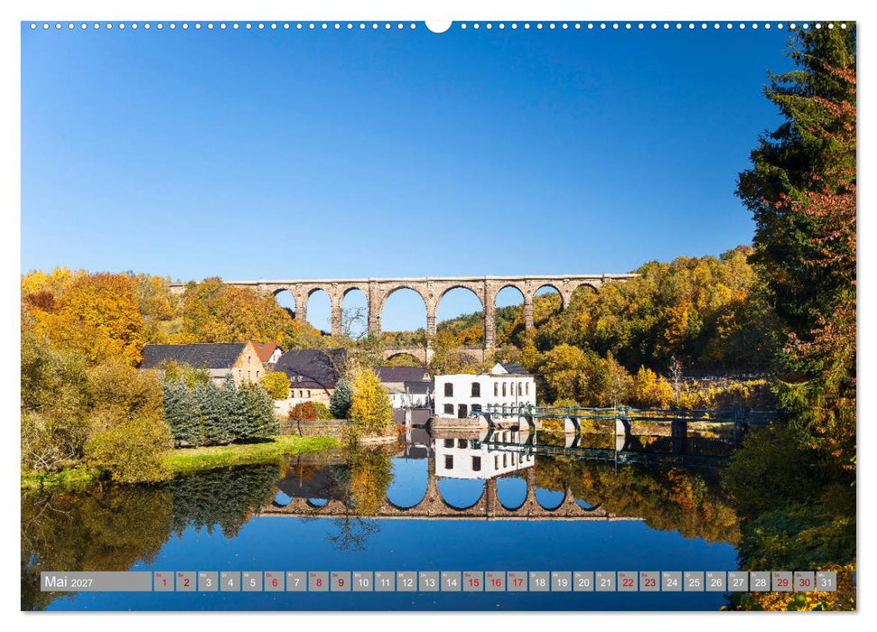 Zwickau und das Tal der Mulde (CALVENDO Wandkalender 2027)