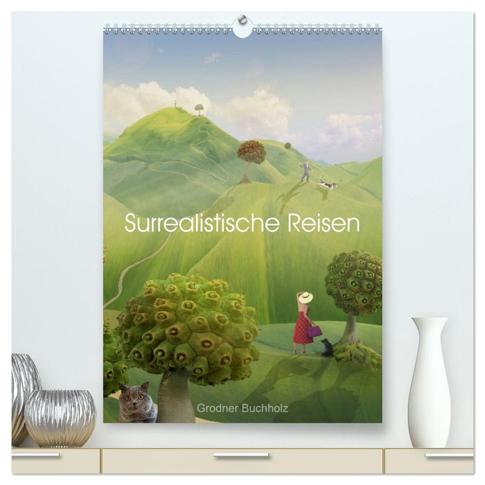 Surrealistische Reisen (CALVENDO Premium Wandkalender 2027)