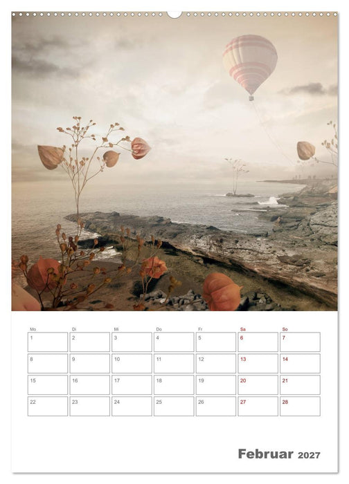 Surrealistische Reisen (CALVENDO Premium Wandkalender 2027)