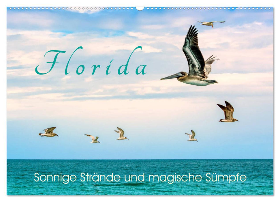 Florida - Sonnige Strände und magische Sümpfe (CALVENDO Wandkalender 2027)