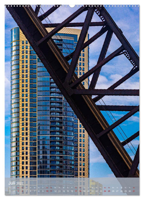 Architektur Facetten Chicago 2027 (CALVENDO Premium Wandkalender 2027)