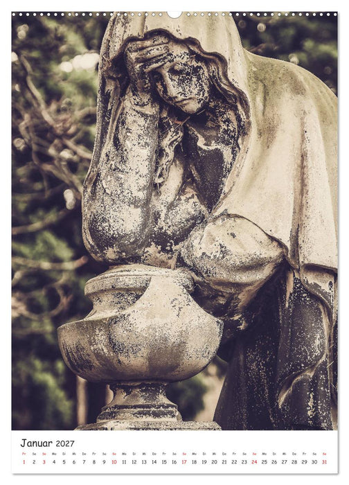 Dean Cemetery - Historischer Friedhof Edinburgh (CALVENDO Premium Wandkalender 2027)