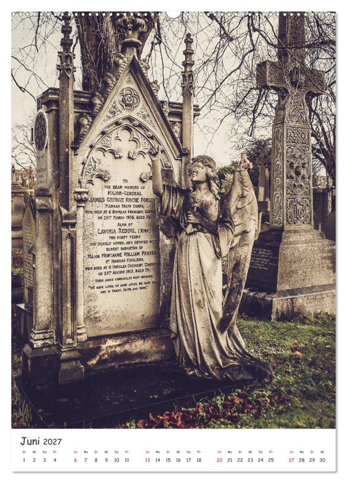 Dean Cemetery - Historischer Friedhof Edinburgh (CALVENDO Premium Wandkalender 2027)