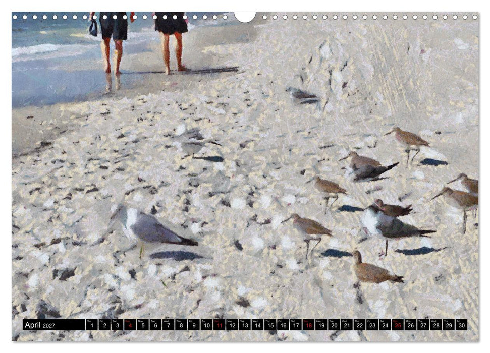 Beautiful Beaches Of Naples (CALVENDO Monthly Calendar 2027)