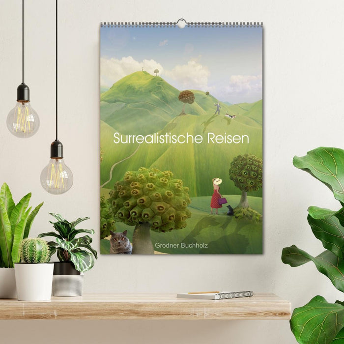 Surrealistische Reisen (CALVENDO Wandkalender 2027)