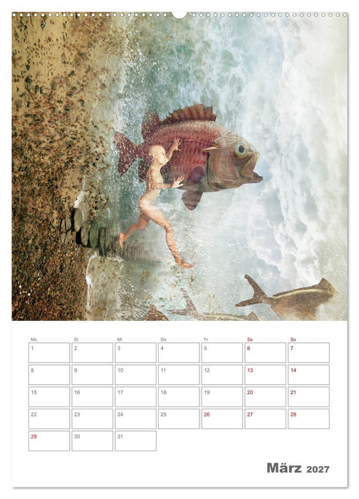Surrealistische Reisen (CALVENDO Wandkalender 2027)