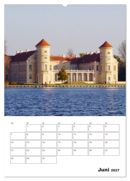Rheinsberg mit Hafendorf (CALVENDO Wandkalender 2027)