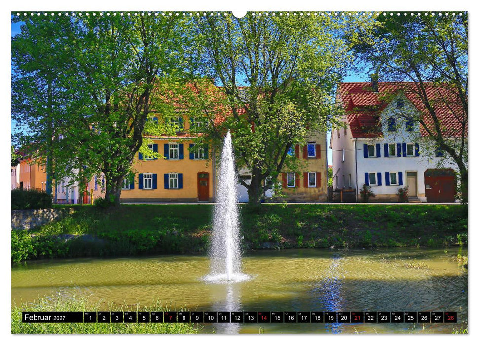 Rottenburg am Neckar - Eine Stadt am Limes (CALVENDO Premium Wandkalender 2027)