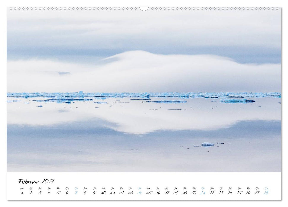 Heike Odermatt: 80° Nord - Fotografien von Spitzbergen und Nordaustland (CALVENDO Premium Wandkalender 2027)