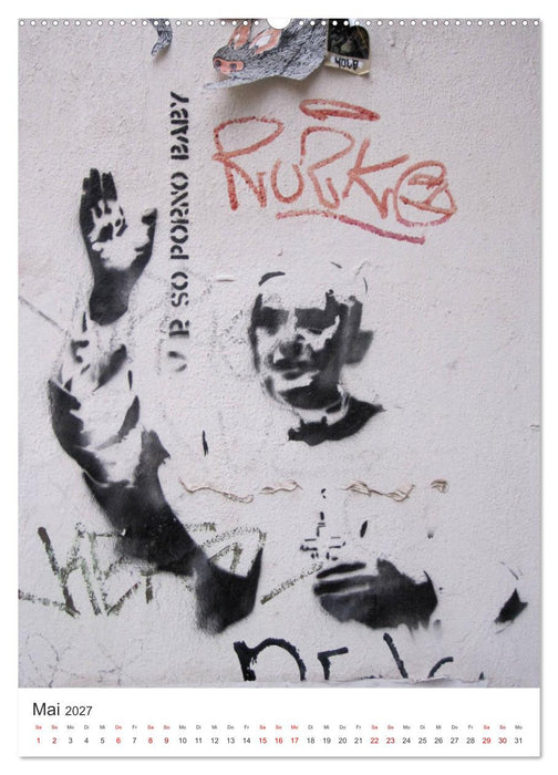 StreetArt Berlin (CALVENDO Wandkalender 2027)