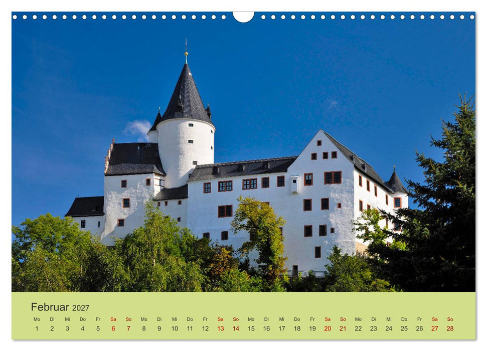 Das Erzgebirge Welterbe und Natur (CALVENDO Wandkalender 2027)