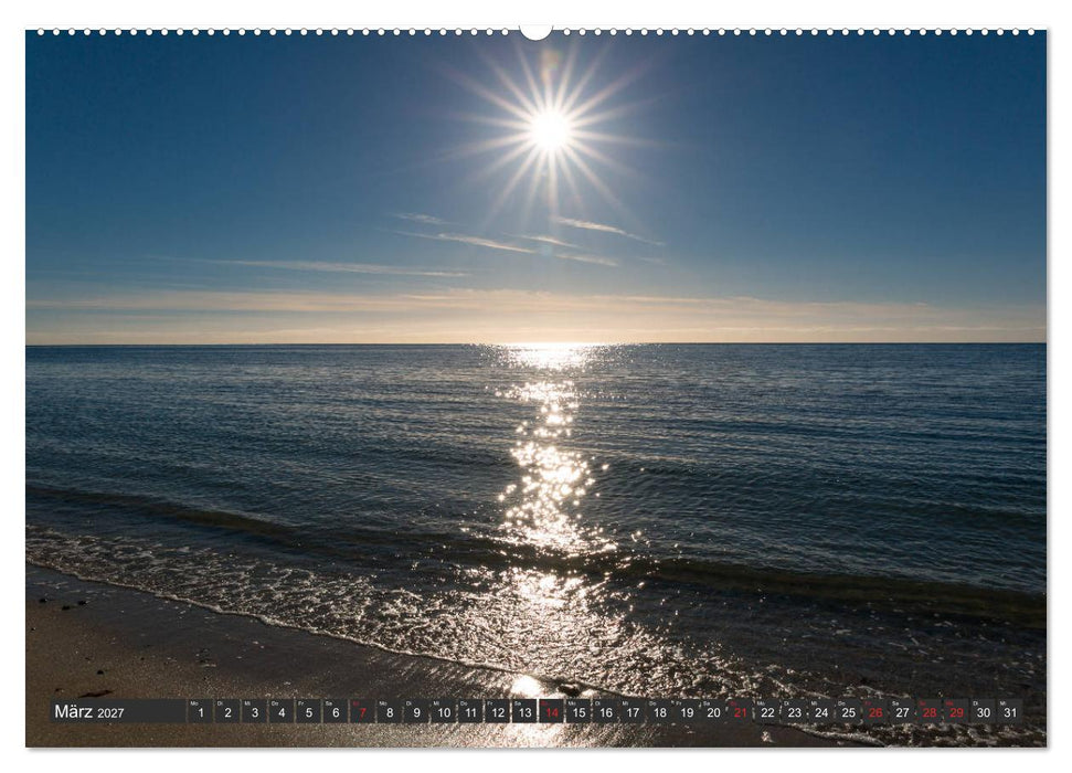 Blick aufs ruhige Meer (CALVENDO Premium Wandkalender 2027)