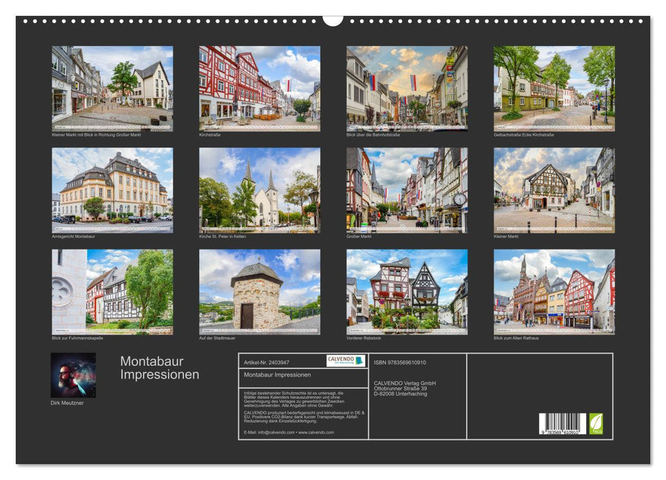 Montabaur Impressionen (CALVENDO Wandkalender 2027)