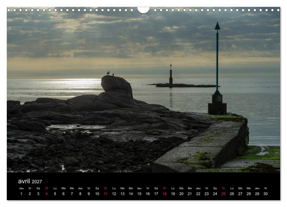 Barfleur Un port normand sur la Manche (CALVENDO Calendrier mensuel 2027)