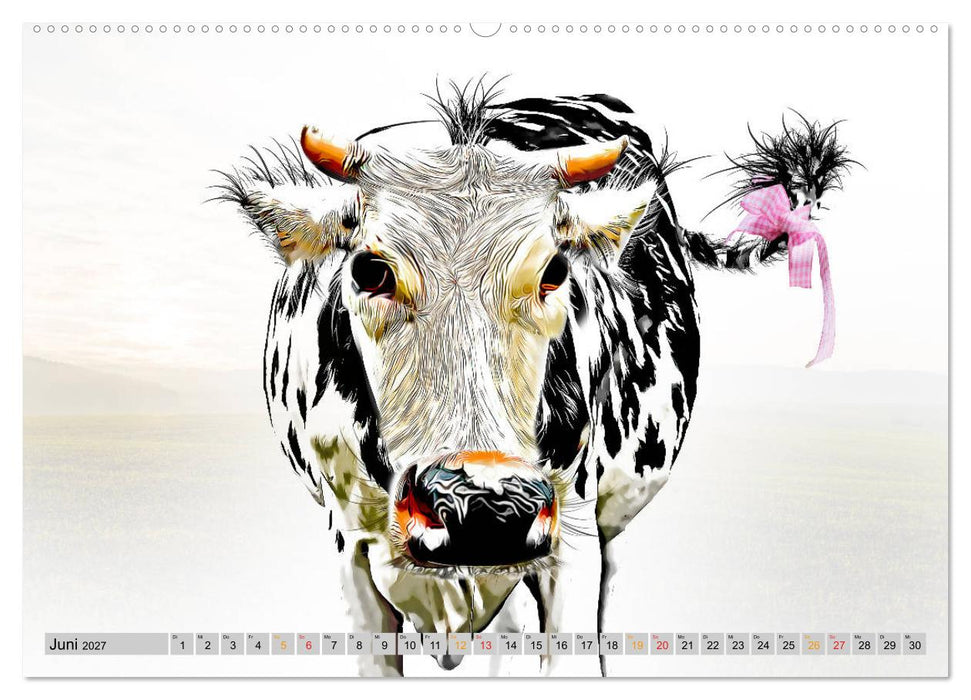 Rindviecher unglaublich (CALVENDO Premium Wandkalender 2027)