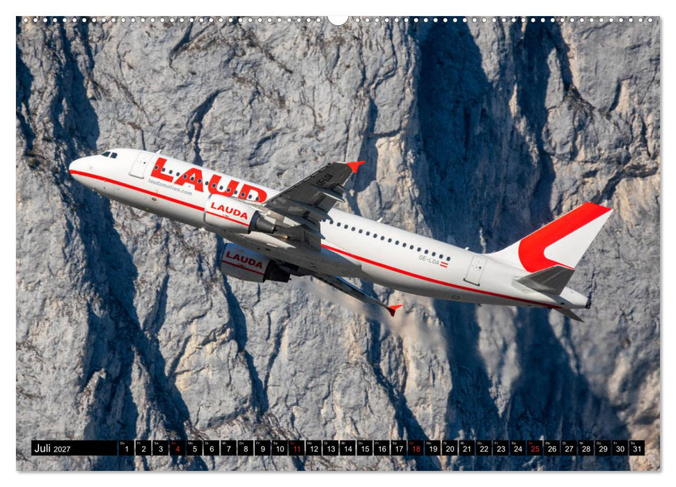 Flugzeugkalender (CALVENDO Premium Wandkalender 2027)