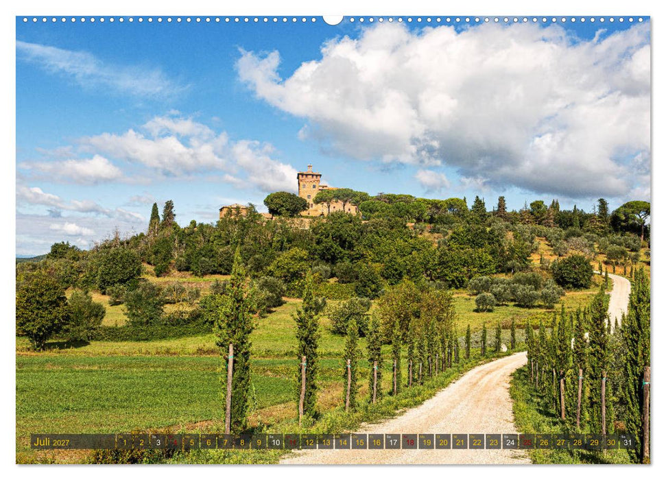 Faszination Toskana (CALVENDO Premium Wandkalender 2027)