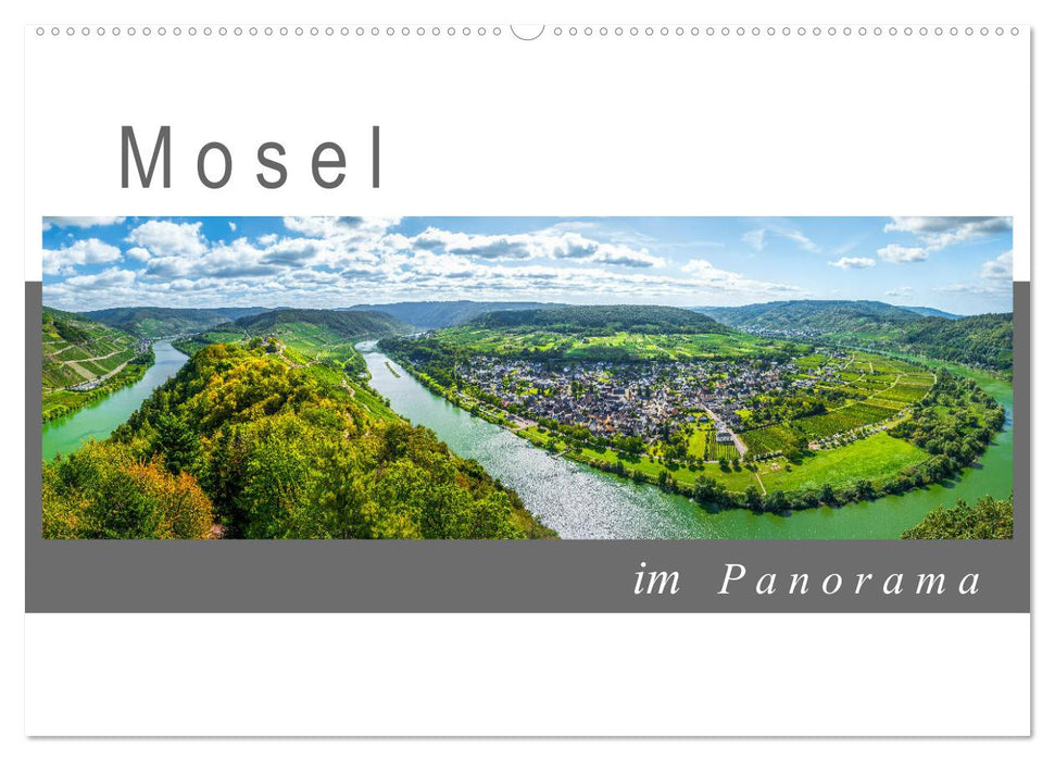 Mosel im Panorama (CALVENDO Wandkalender 2027)