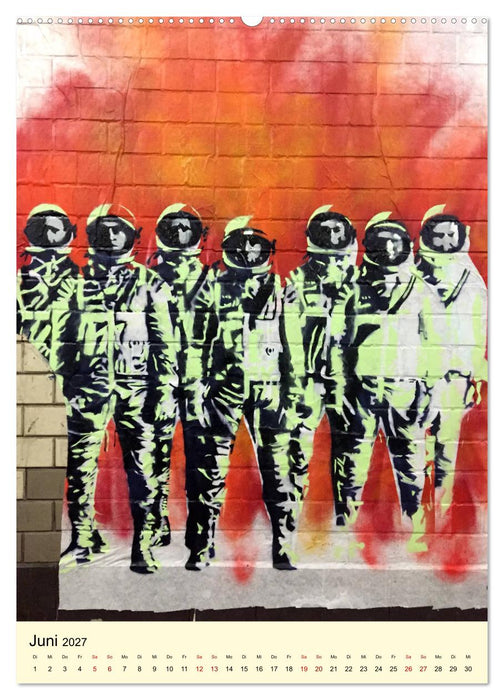 Hamburg StreetArt (CALVENDO Wandkalender 2027)