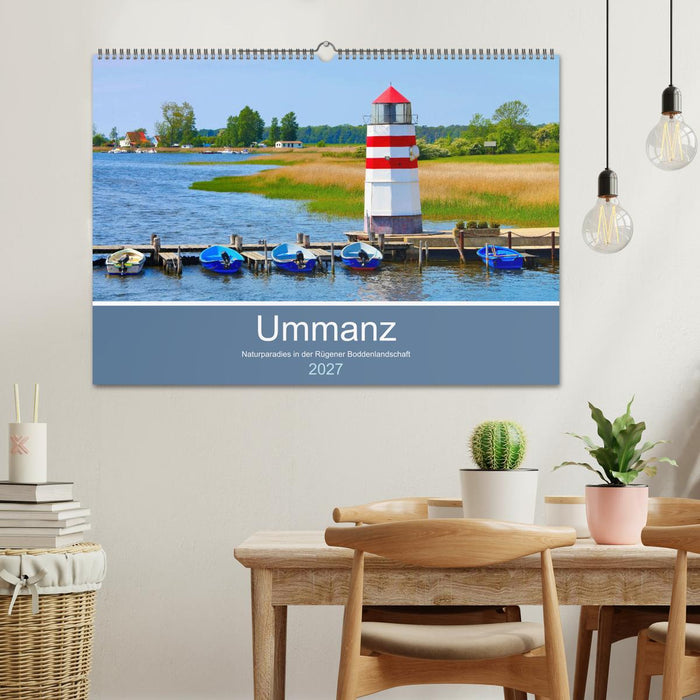 Ummanz - Naturparadies in der Rügener Boddenlandschaft (CALVENDO Wandkalender 2027)