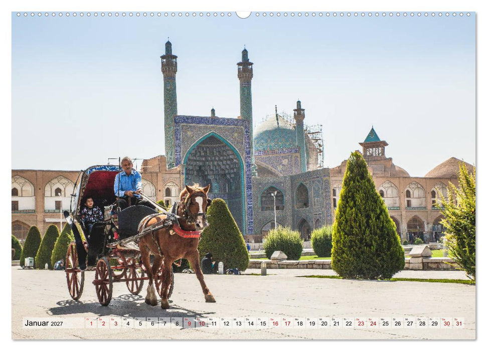 Persische Kultur Irans (CALVENDO Wandkalender 2027)