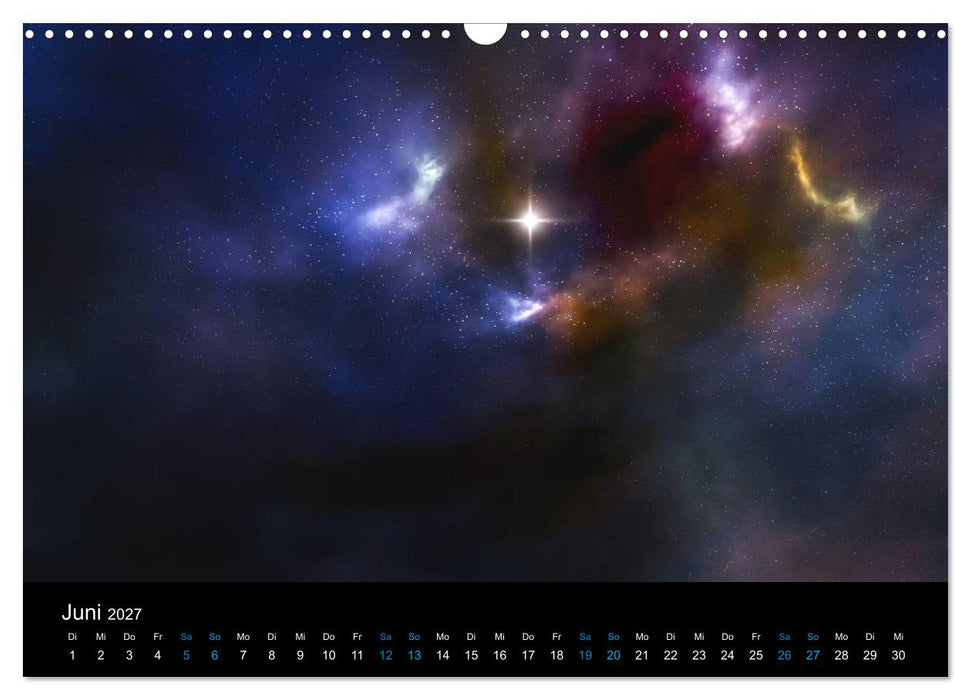 Weit entfernte unbekannte Welten (CALVENDO Wandkalender 2027)