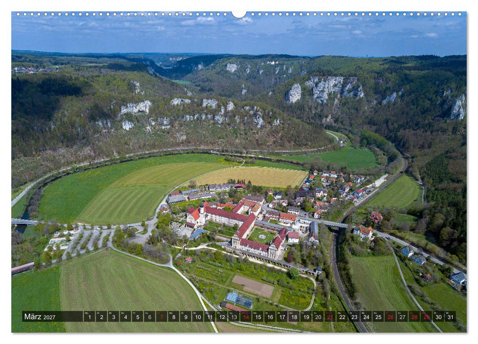 Mein Donautal aus der Luft (CALVENDO Wandkalender 2027)