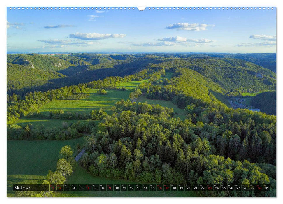 Mein Donautal aus der Luft (CALVENDO Wandkalender 2027)