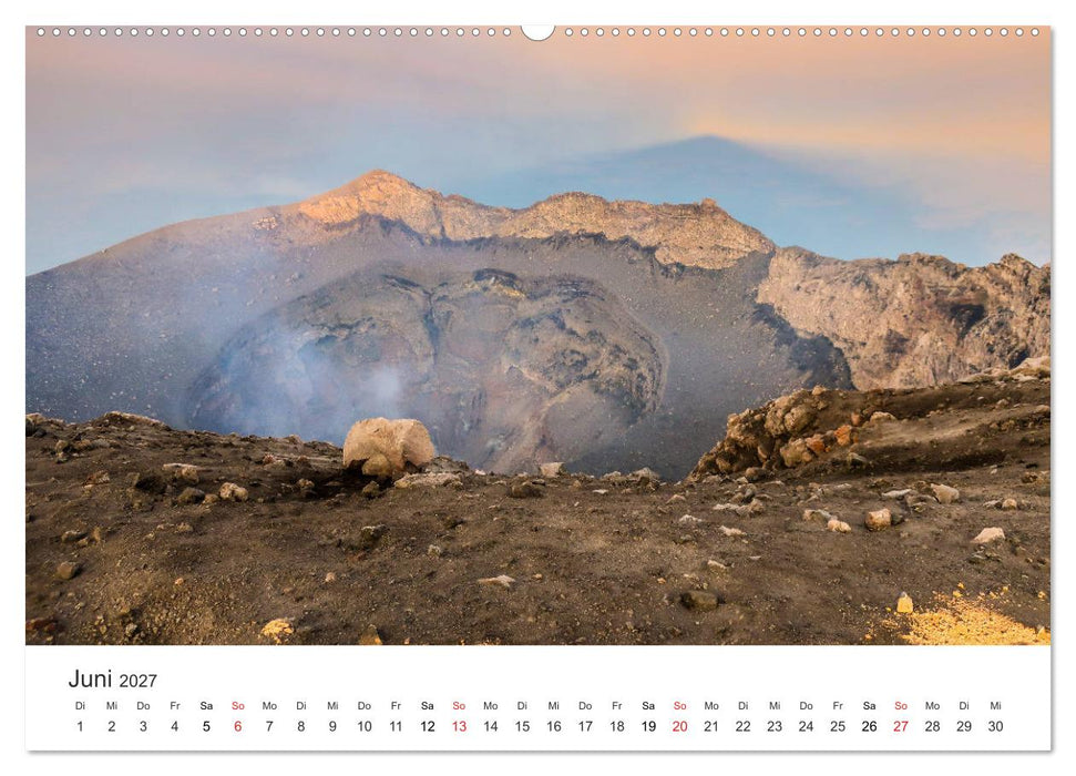 Vulkane 2027 (CALVENDO Premium Wandkalender 2027)