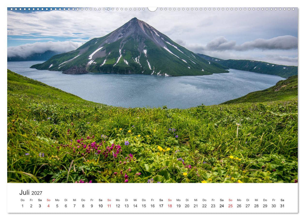 Vulkane 2027 (CALVENDO Premium Wandkalender 2027)