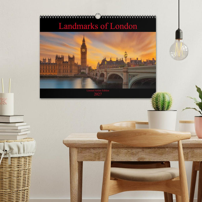 Landmarks of London (CALVENDO Monthly Calendar 2027)