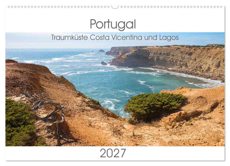 Portugal - Traumküste Costa Vicentina und Lagos (CALVENDO Wandkalender 2027)