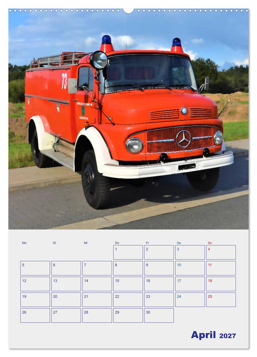 FEUERWEHR-Legende (CALVENDO Wandkalender 2027)
