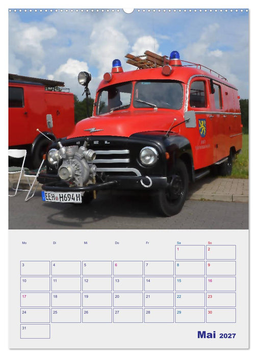 FEUERWEHR-Legende (CALVENDO Wandkalender 2027)