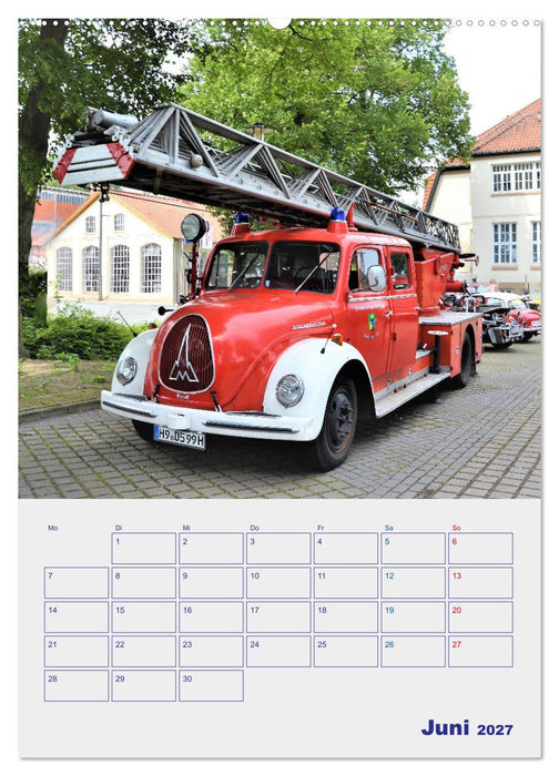 FEUERWEHR-Legende (CALVENDO Wandkalender 2027)