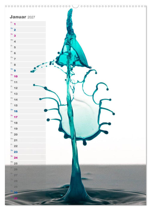 Farbenfreudig (CALVENDO Premium Wandkalender 2027)