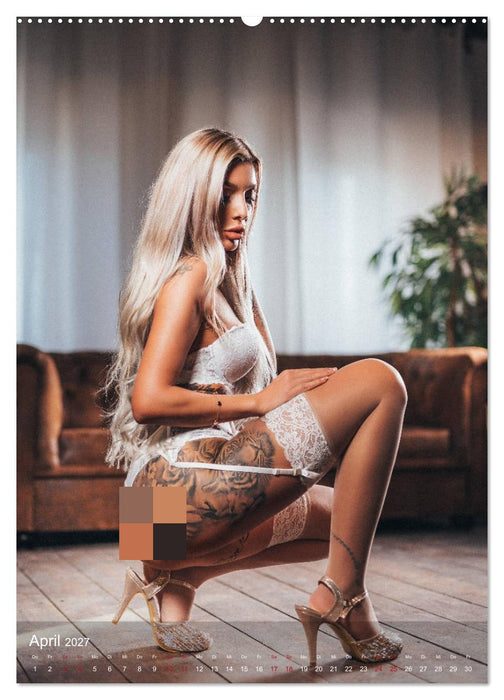 Christina - Tattoo Girls (CALVENDO Wandkalender 2027)